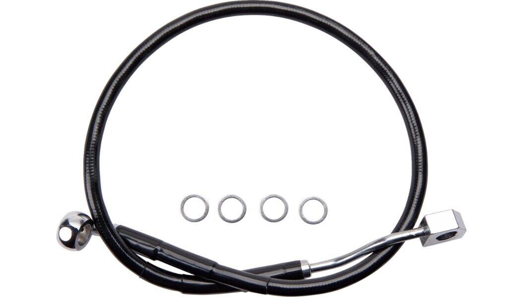 Drag Specialties Standard Length ABS Stainless Steel Brake Line Kits 1741-6345
