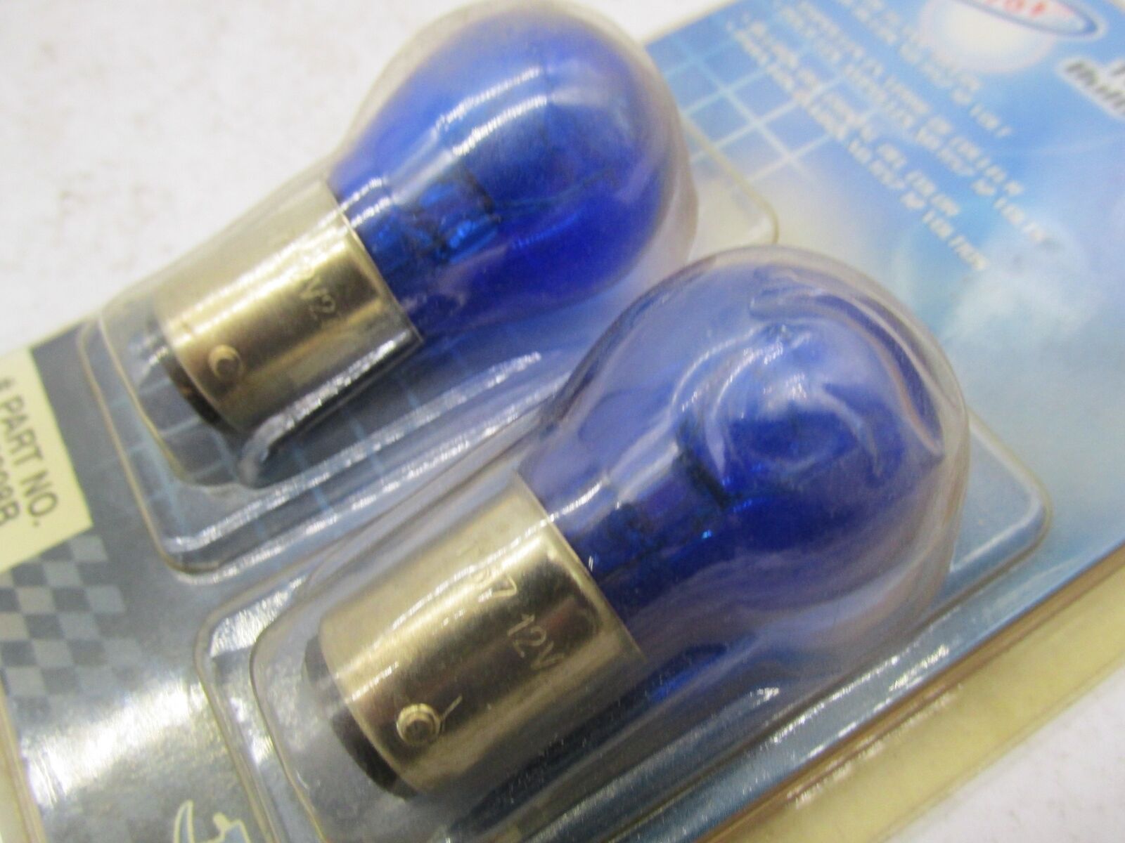 Pack of 2 Harley Icy Hot 12W Blue Light Bulbs 504008B