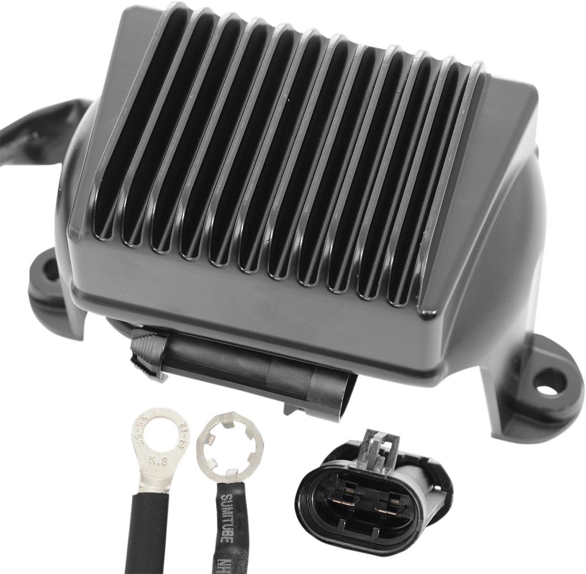 Drag Specialties Solid State Regulator Black 2112-0790