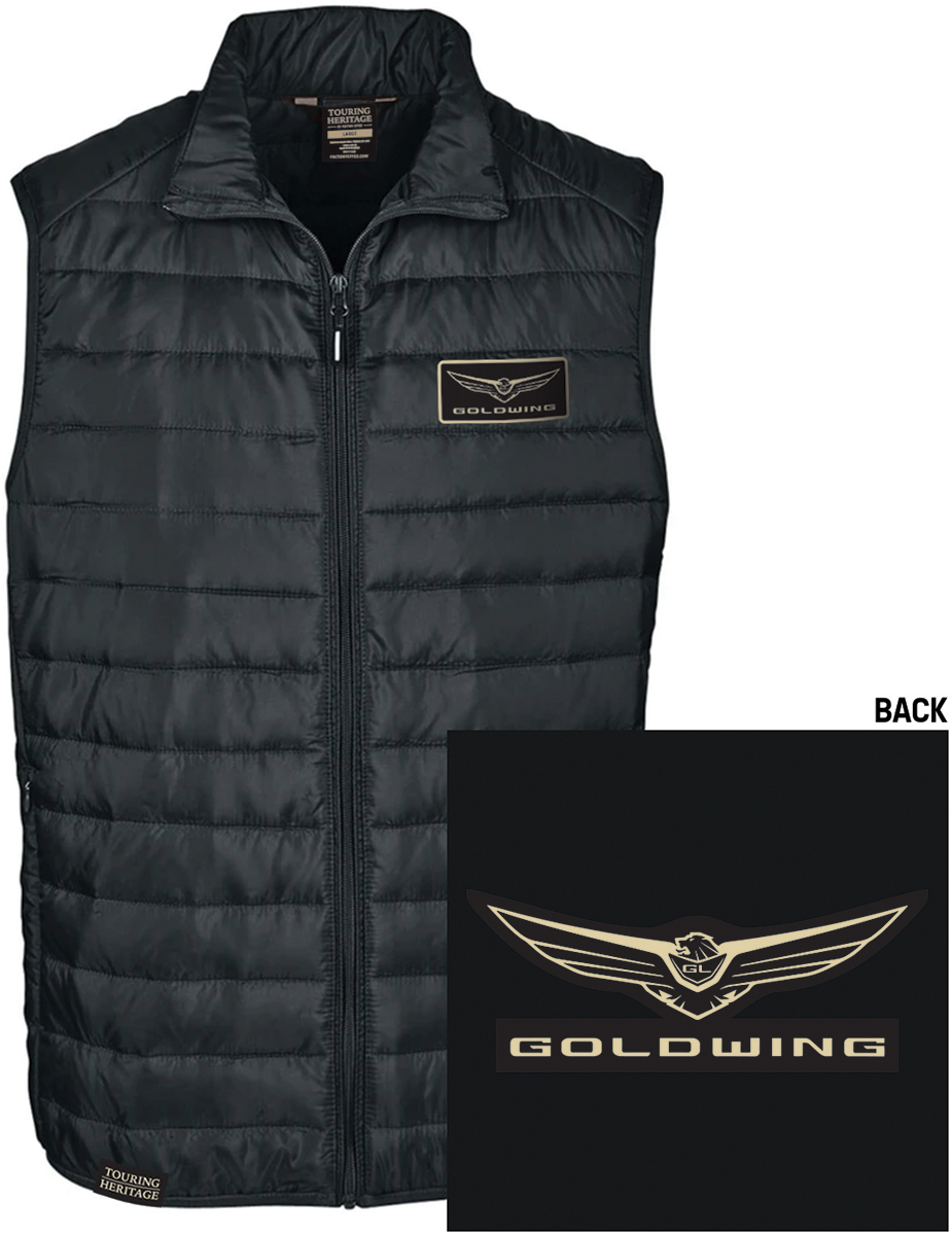 Factory Effex Goldwing Puff Vest Black Medium 25-85802