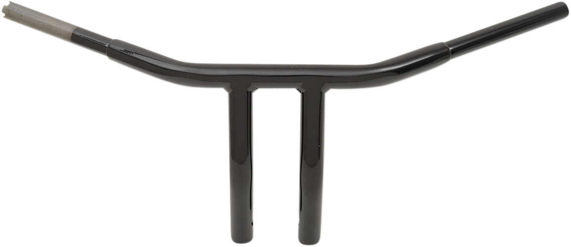 Drag Specialties 1-1/4" Buffalo Bars Black 8" T-Bar 0601-4275