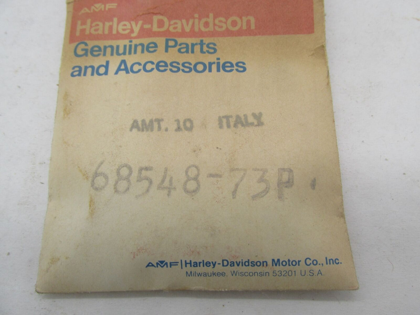 Lot of 9 Harley-Davidson Genuine NOS Aermacchi Light Lens Screws 68548-73P