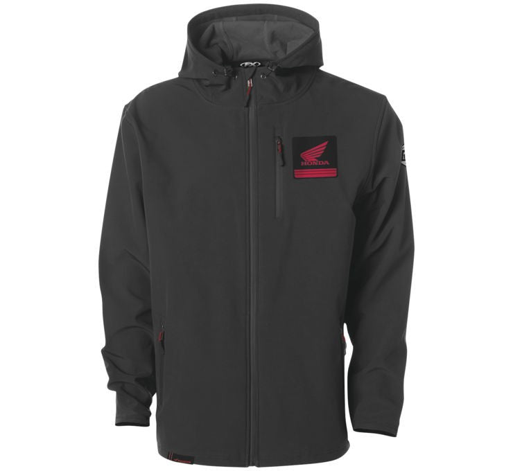 Factory Effex Men's Honda Tech Jacket Black L 22-85314
