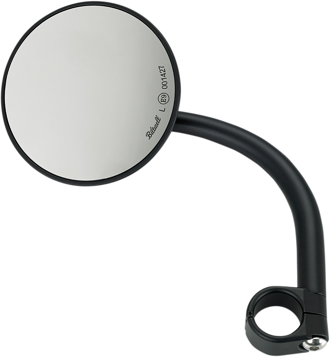 BILTWELL Utility Mirrors 1" Black Round Large 6503-501-131