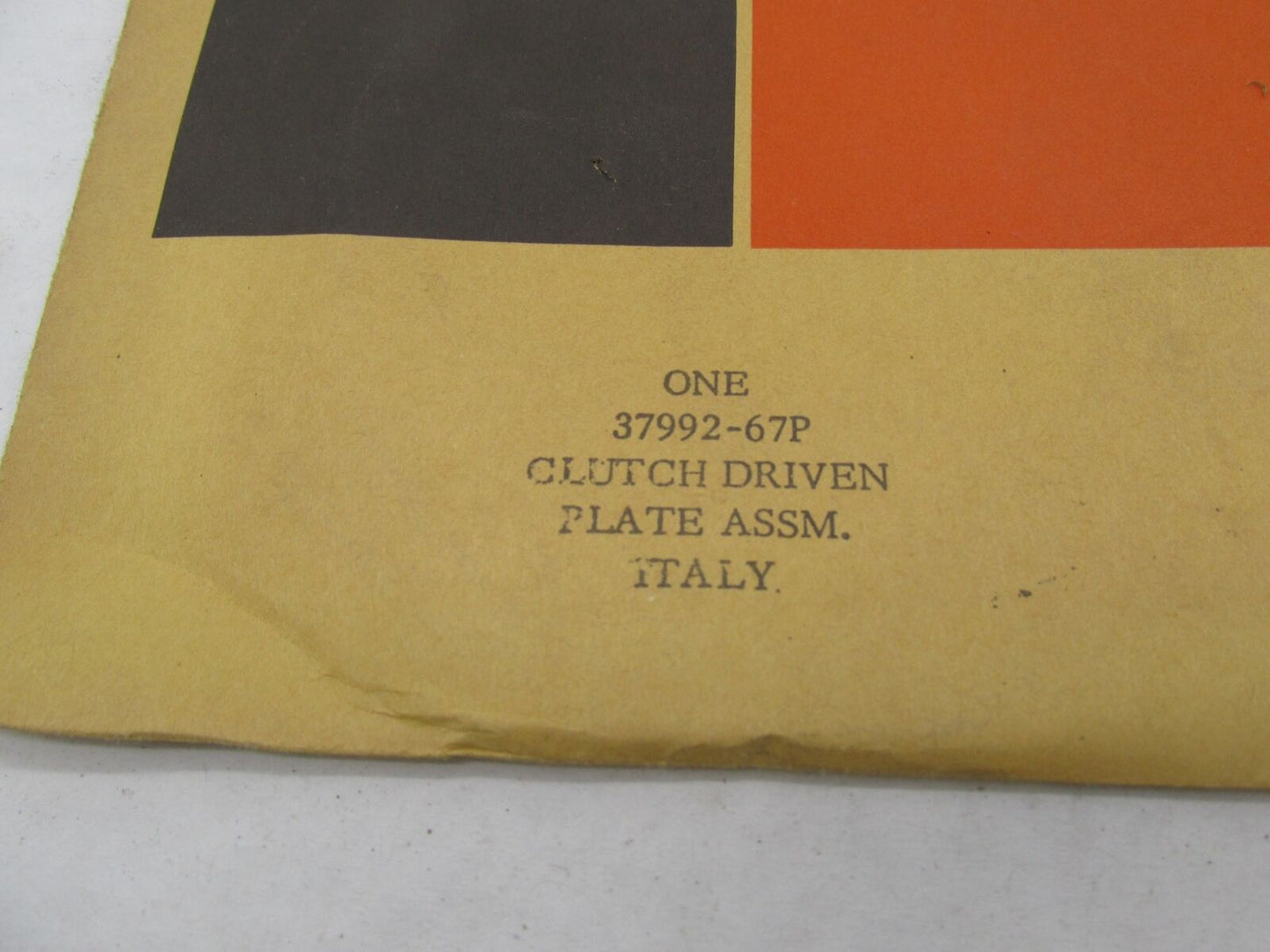 Harley-Davidson Genuine NOS Aermacchi Clutch Driven Plate 37992-67P