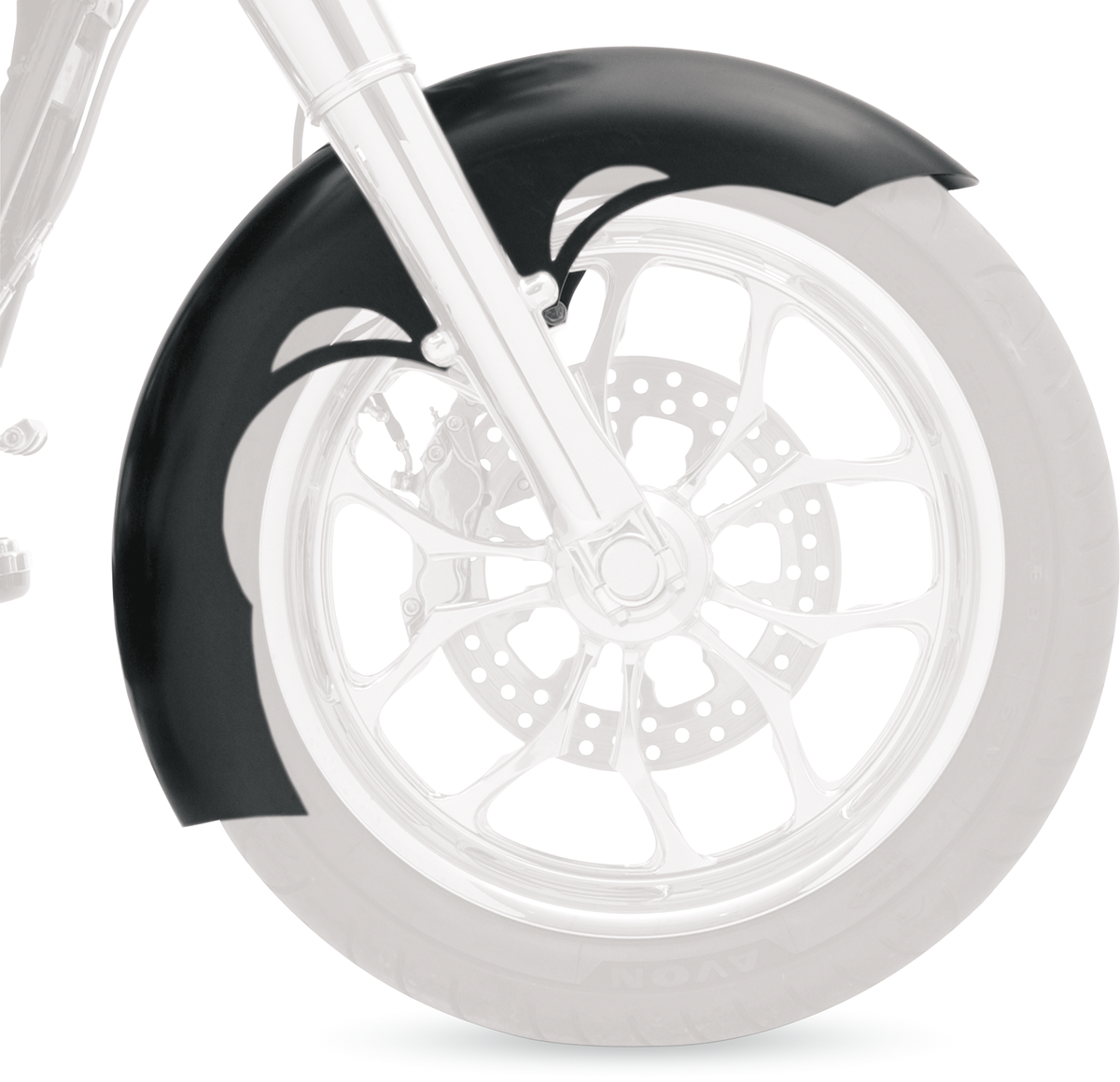 Klock Werks Tire Hugger Series Front Fender KW05-01-0107E