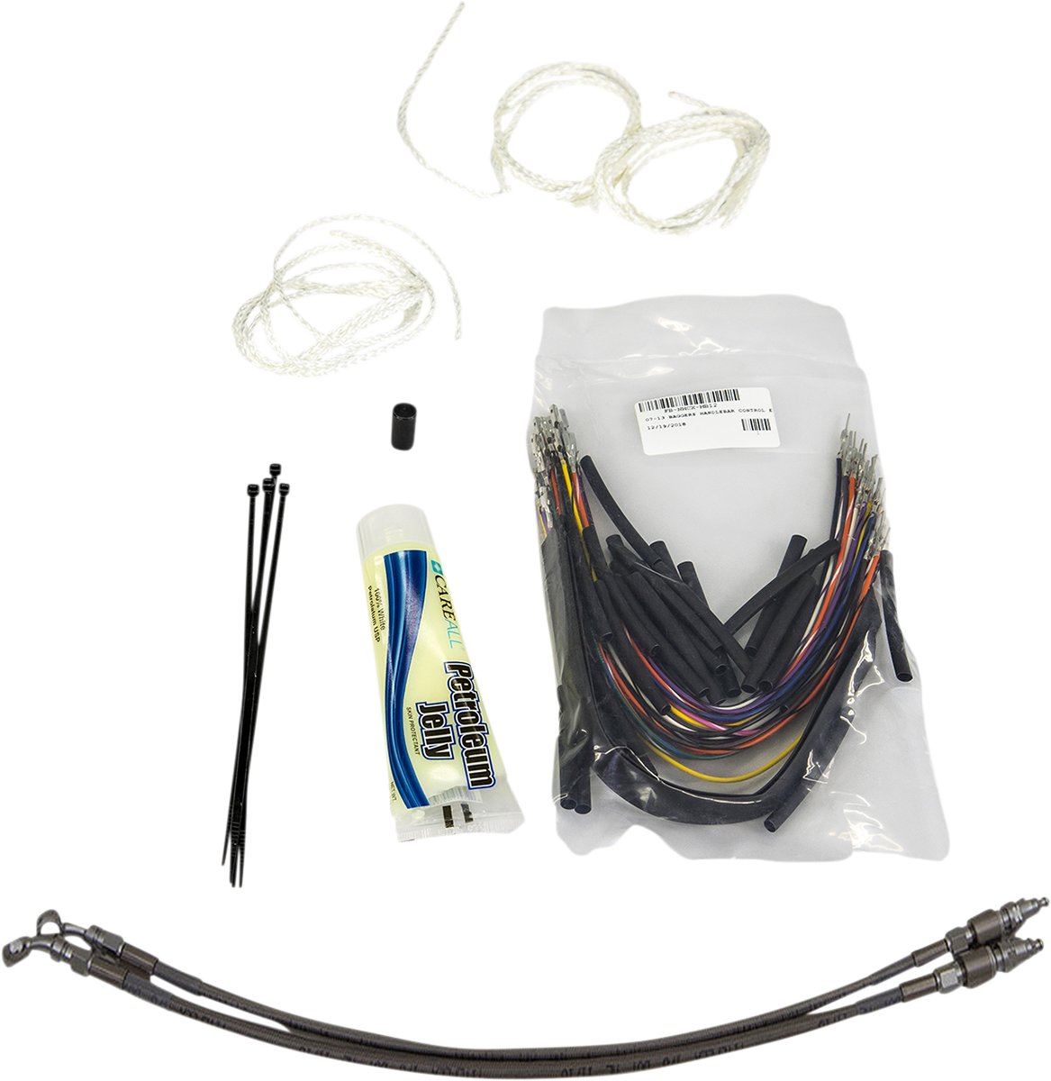 Fat Baggers, Inc. EZ Installation Kit for Hydraulic Clutch 16" Braided 109716
