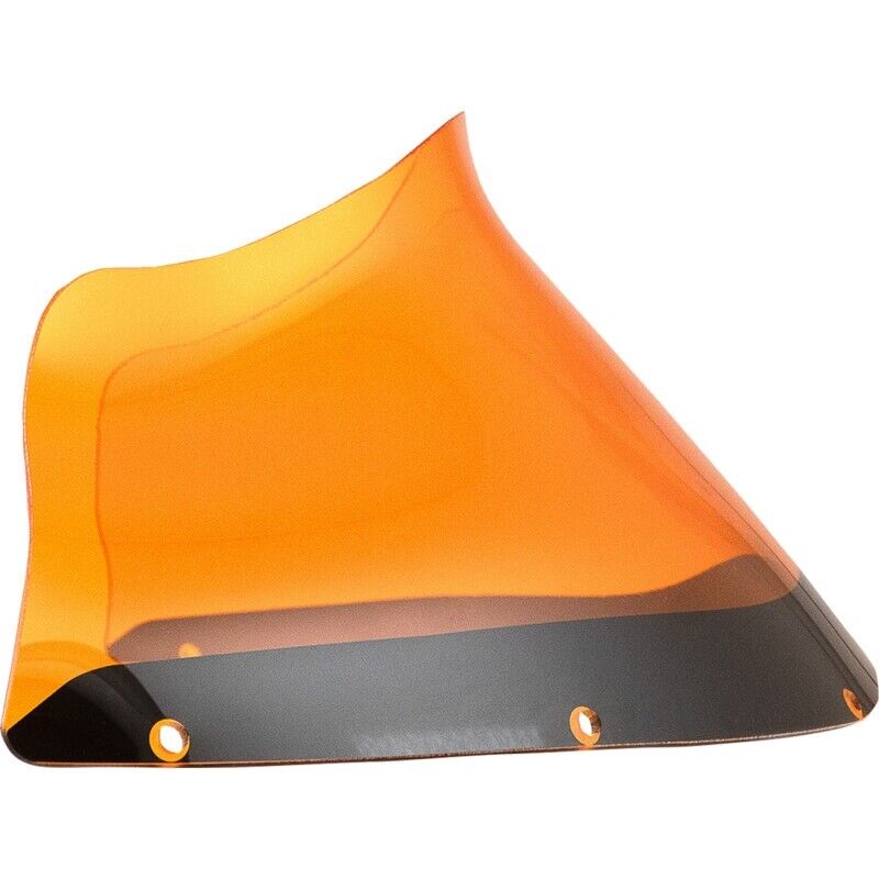 Klock Werks Kolor Flare 9in. Winshields Orange KWW-02-0612