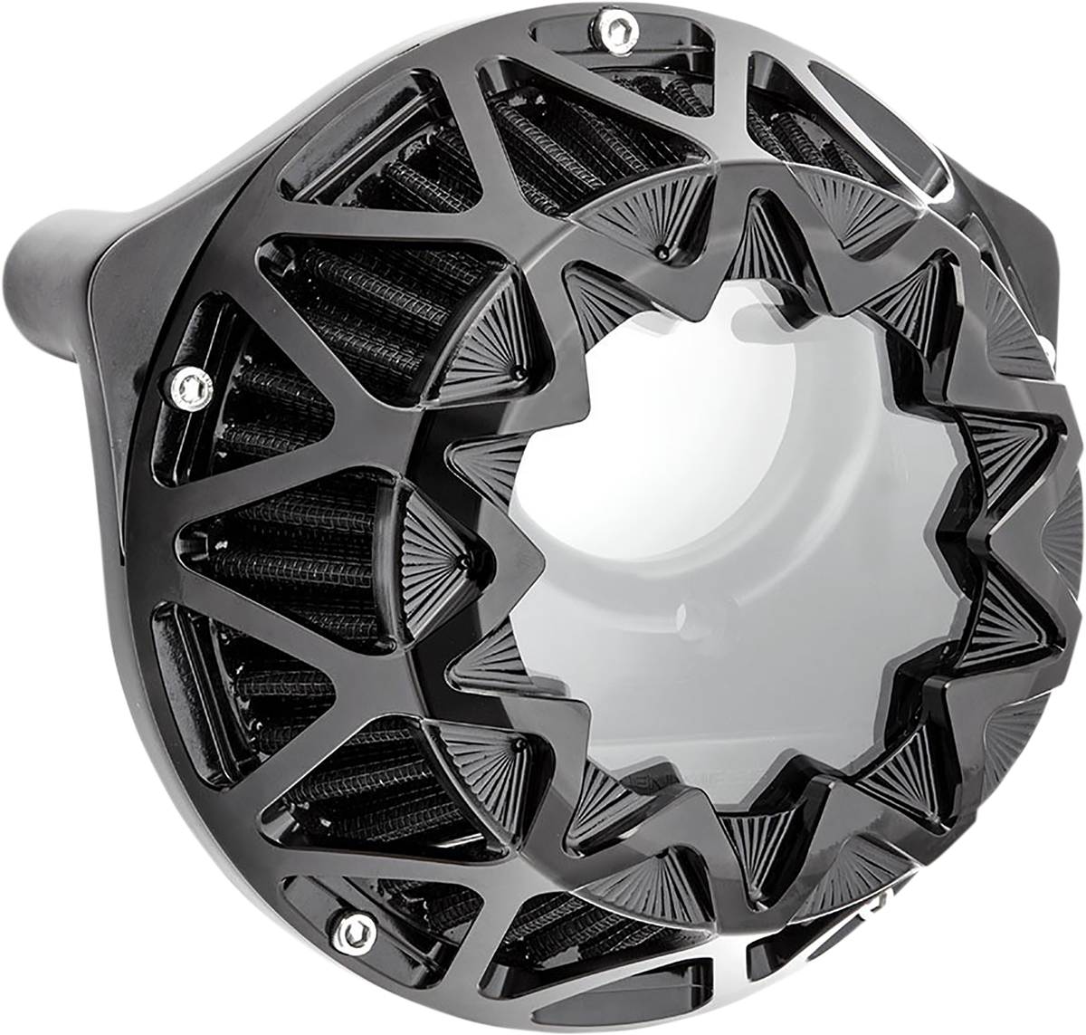 Arlen Ness Crossfire Air Cleaner All Black 600-045
