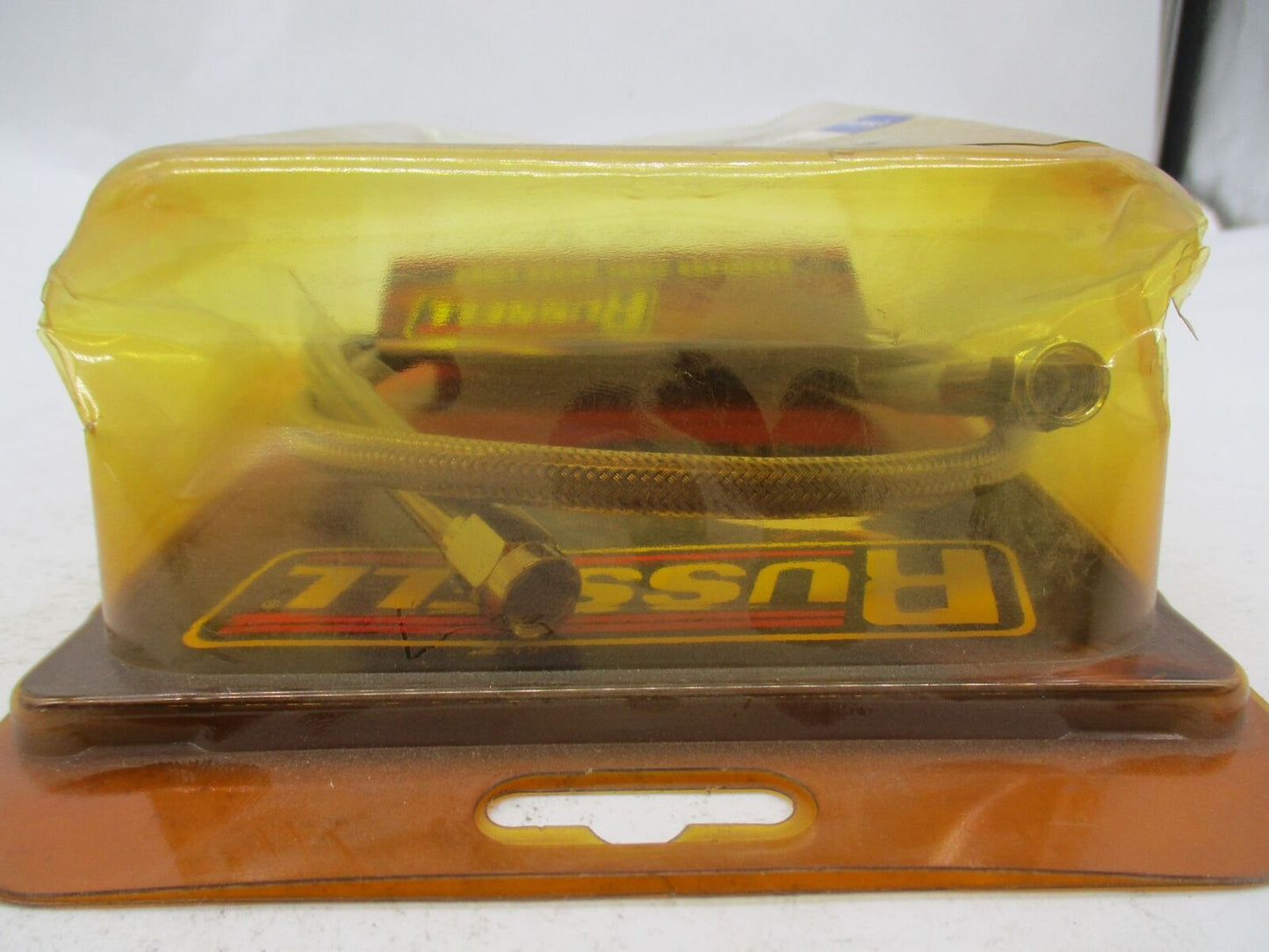 Russell Clear Coated Stainless Steel Braided Brake Line 28" Long R58102S