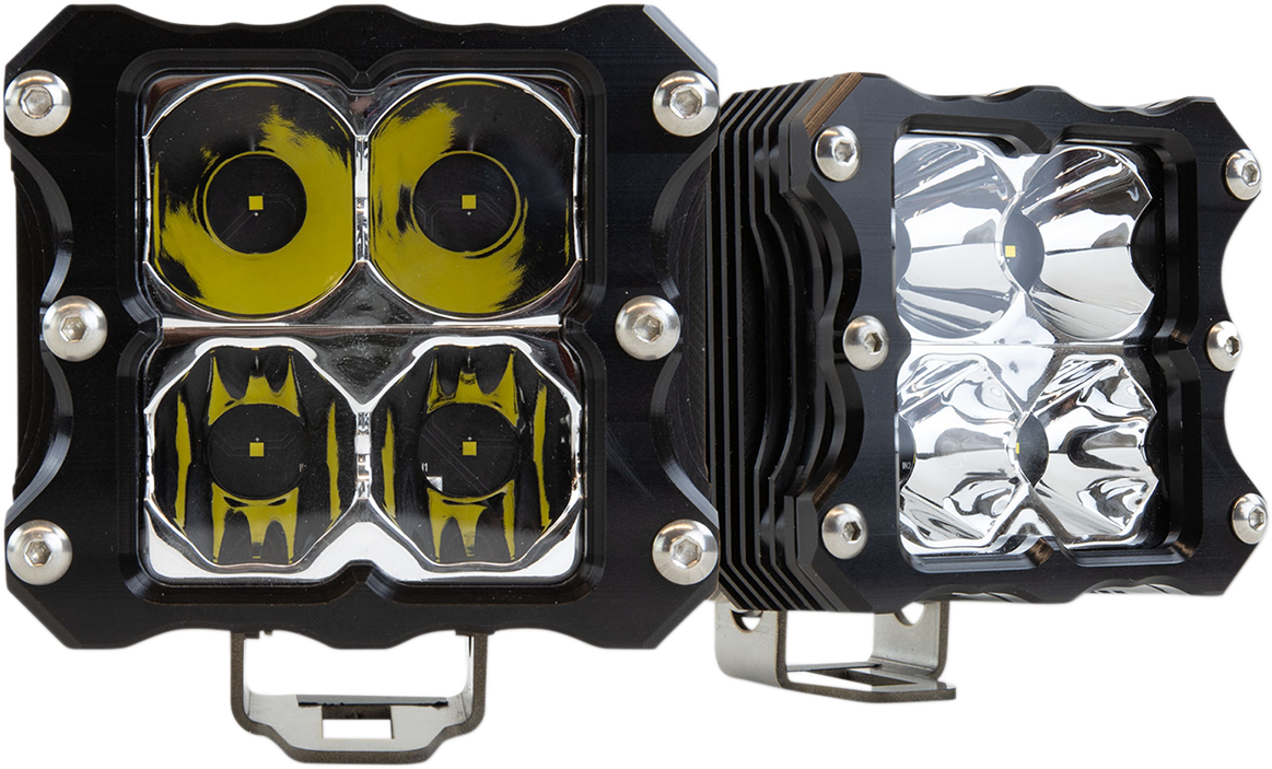 HERETIC 6-Series Quattro Spot/Flood Combo Lights LB-6SQT132