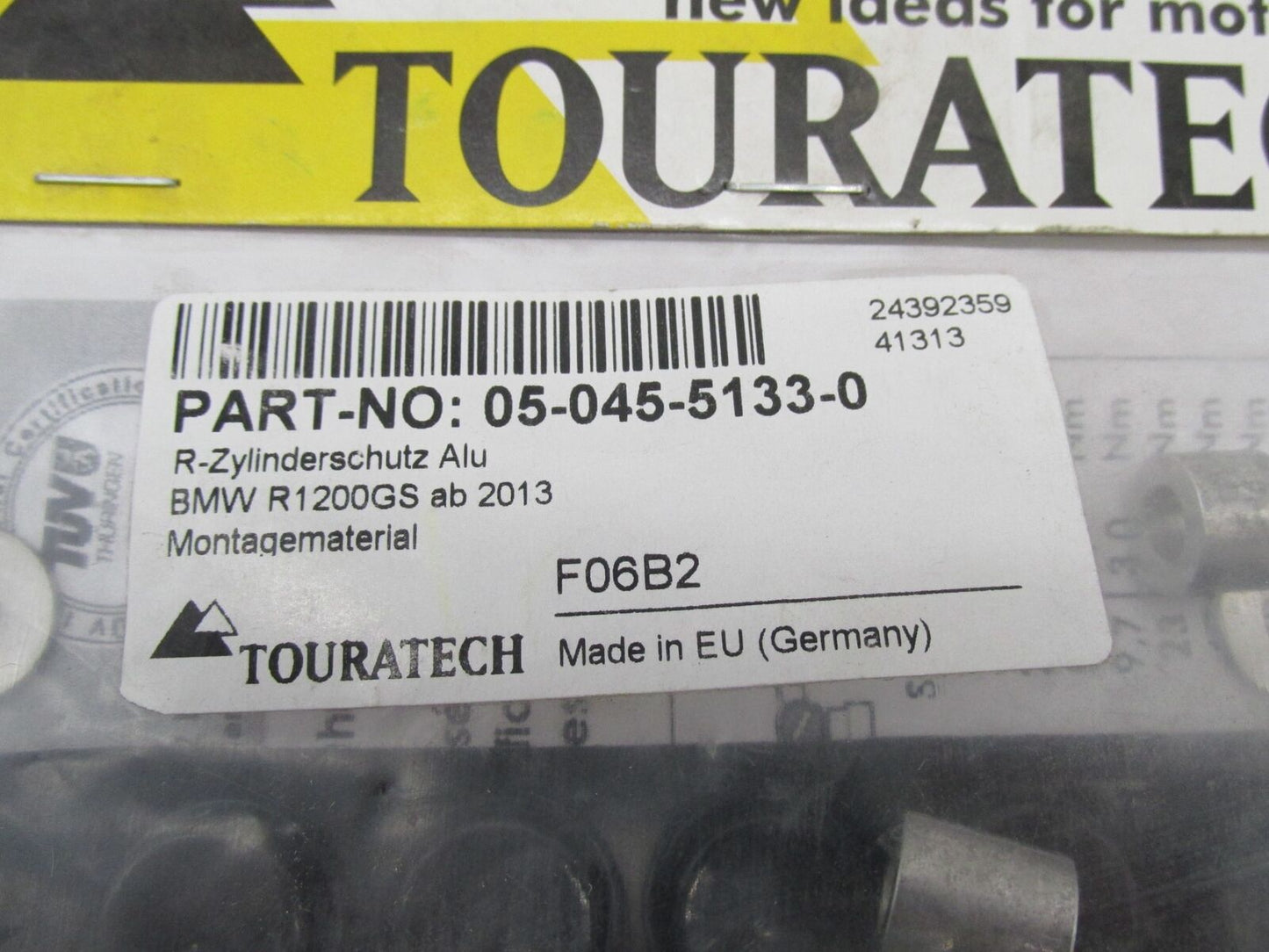 Touratech BMW R1200GS Motorcycle Cylinder Protection Hardware Kit 05-045-5133-0