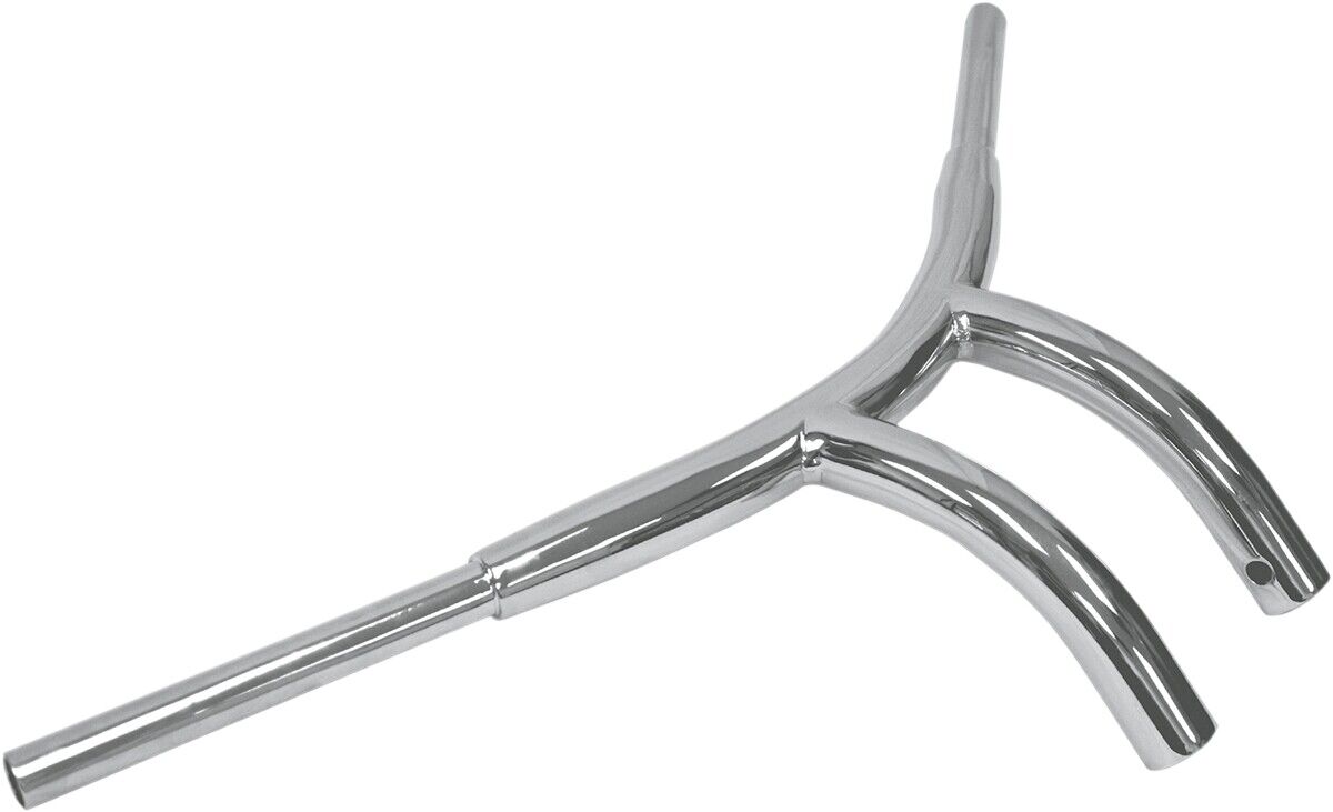 Drag Specialties 1 1/2in. T-Bar Handlebar Chrome Super Radius Bend