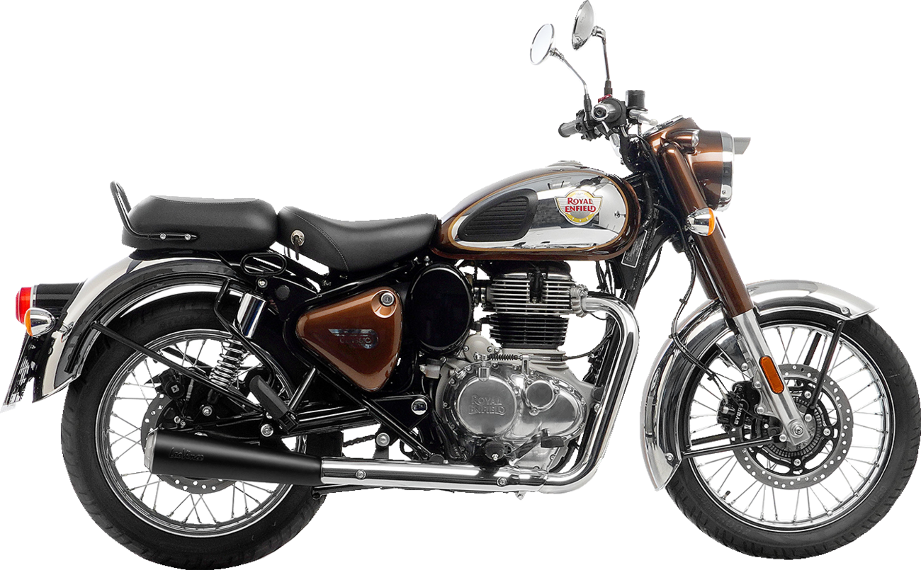 Leo Vince Classic Racer Slip-On Muffler Black Edition 15008B