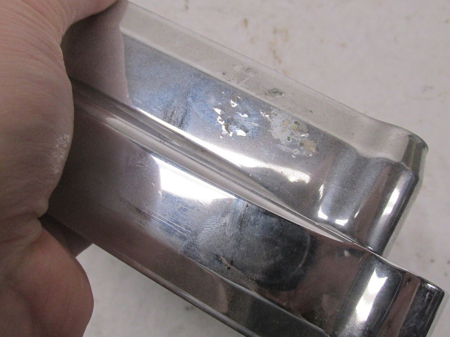 Set of 2 Early Big Dog Harley Evo S&S Lower Chrome Billet Rocker Boxes 90-4050 1