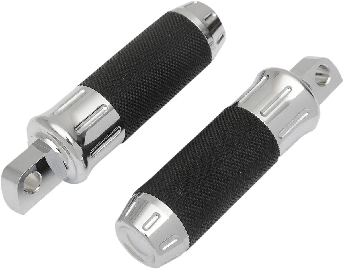 Drag Specialties Custom Footpegs Male Mount Foot Chrome 1620-1332
