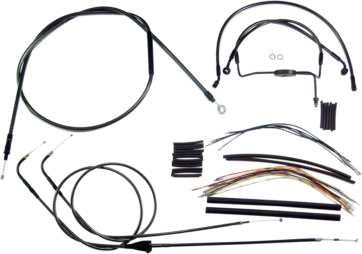 Magnum Designer Handlebar Installation Kits Black Pearl 487282