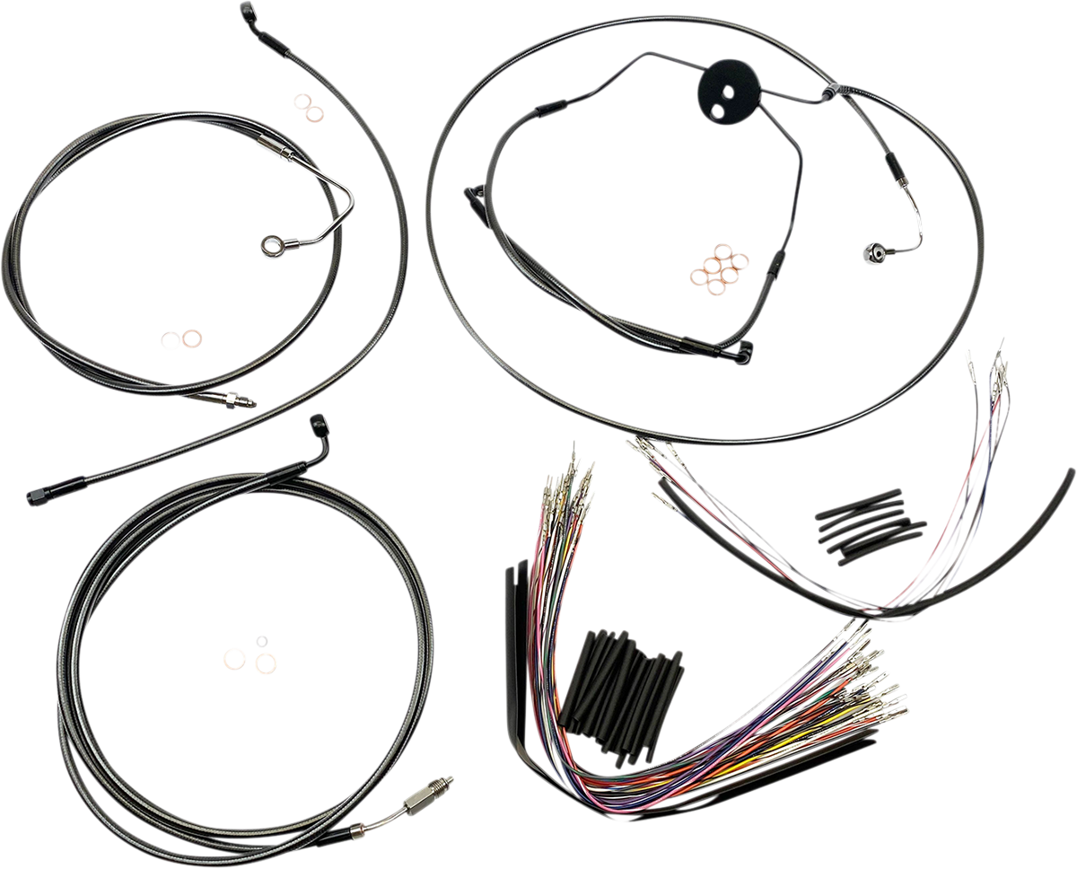 Magnum Black Pearl Designer Handlebar Installation Kit 487021