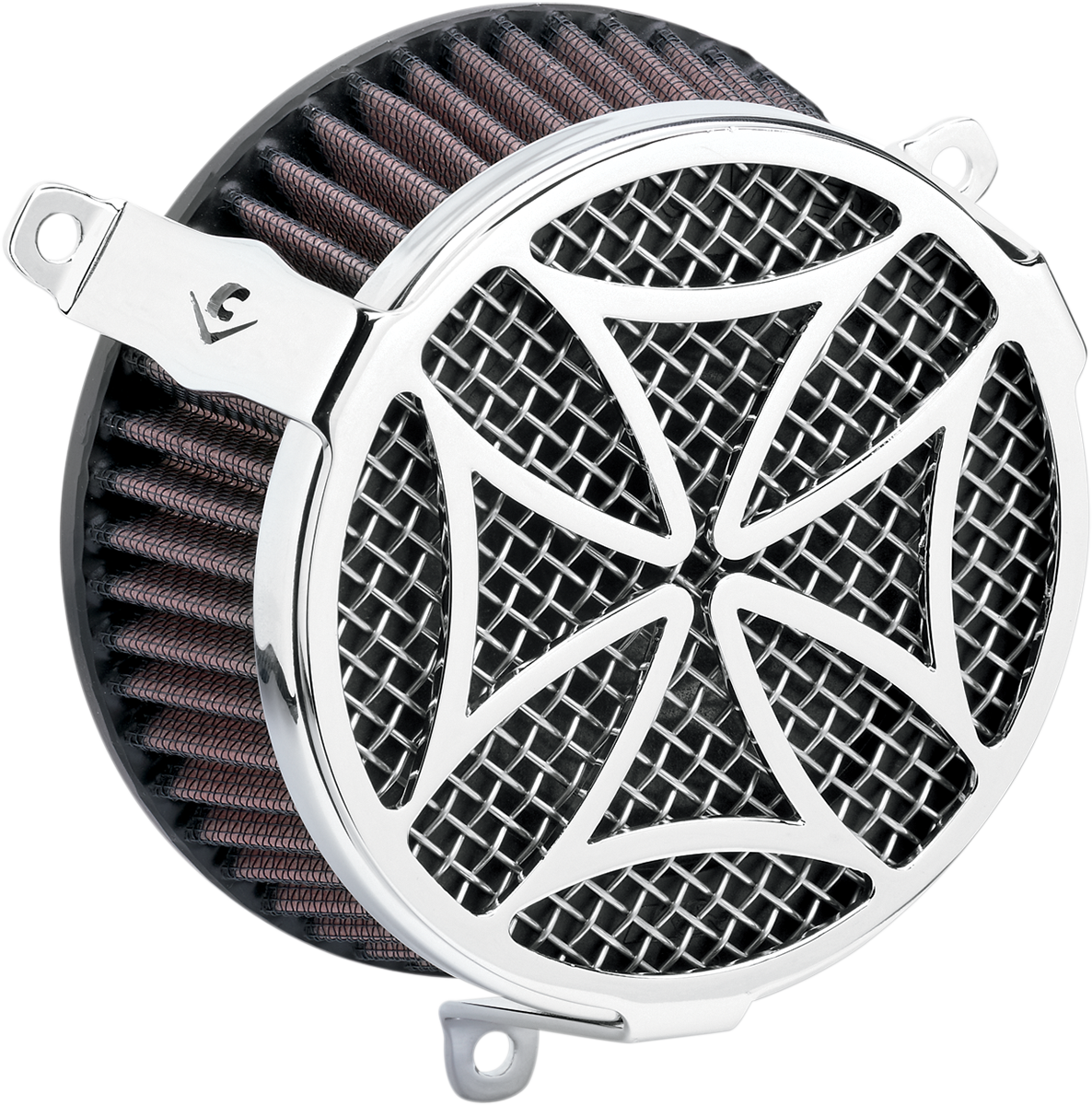 Cobra Air Cleaner Kit Chrome Cross 06-0133-02-SB