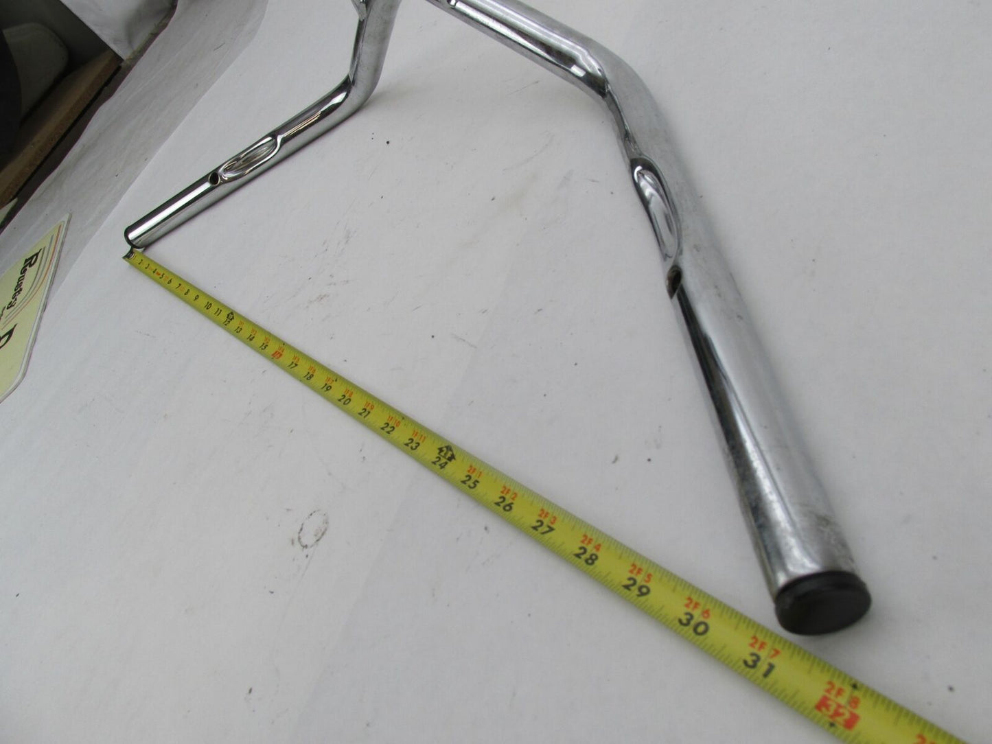 Set of Harley Davidson 1" Chrome 5.5" Center Rise T-Bars Handlebars