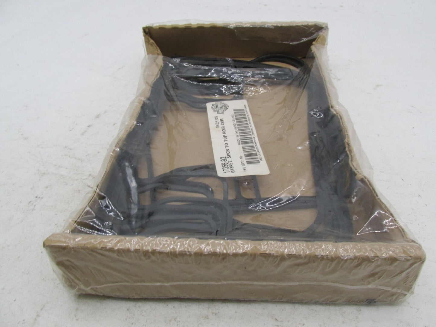 Lot of 8 Harley Davidson Genuine NOS Spacer to Top Rocker Cover Gasket 17356-92