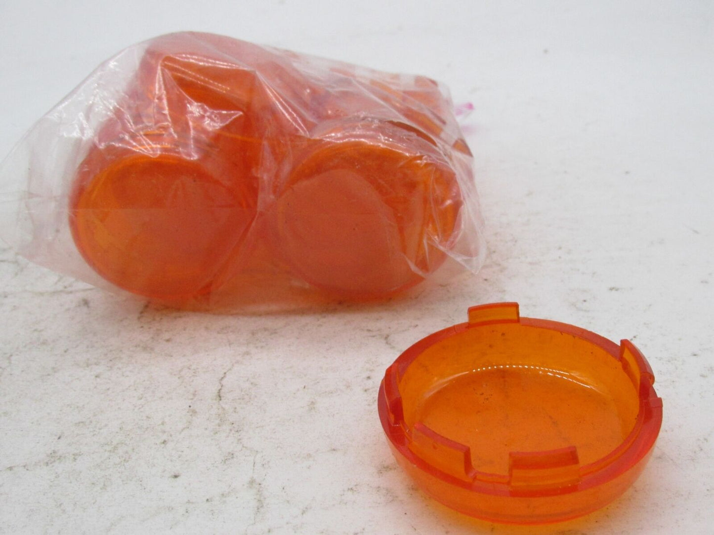 Lot of 16 Harley Davidson Genuine Sporster Dyna Bullet Amber Turn Signal Lenses