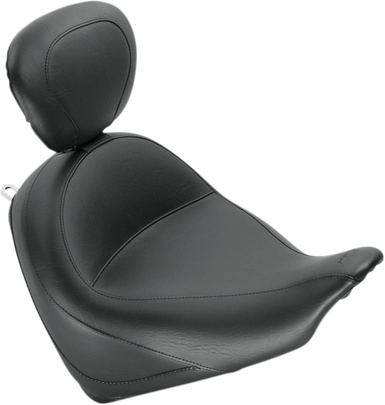 Mustang Wide Touring Solo Seat with Driver Backrest 79628