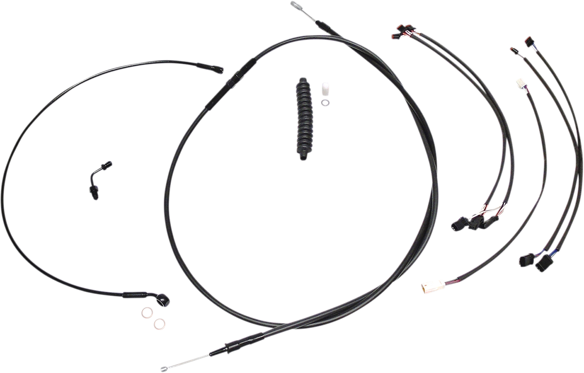 Magnum XR Stainless DOT Handlebar Installation Kits 12" - 14" 486961