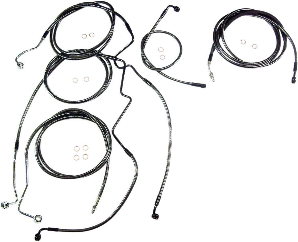 Magnum Designer Handlebar Installation Kits 10" Ape 487844