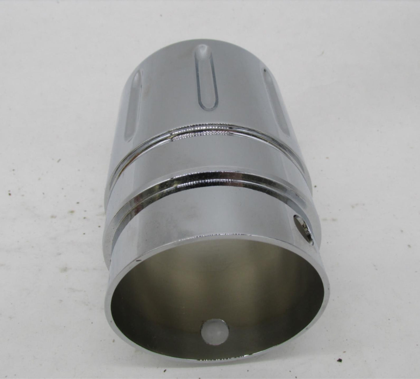 Harley-Davidson Genuine NOS Chrome Slotted Exhaust End Cap 65147-02