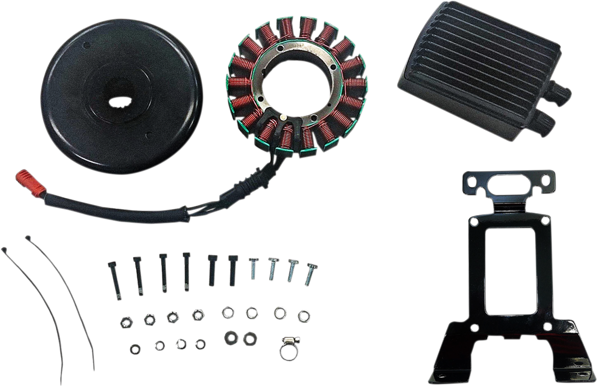 Drag Specialties Charging Kit Black 2112-1205