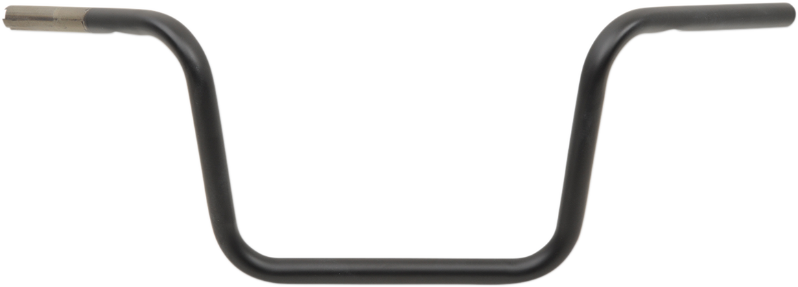 Drag Specialties 1in. Handlebar Flat Black 10in. Ape Hanger Bend