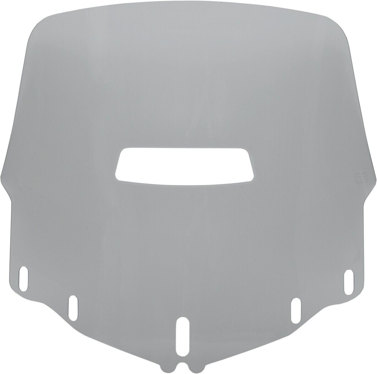 Memphis Shades Gold Wing Windshield Standard with Vent Hole Clear MEP4870