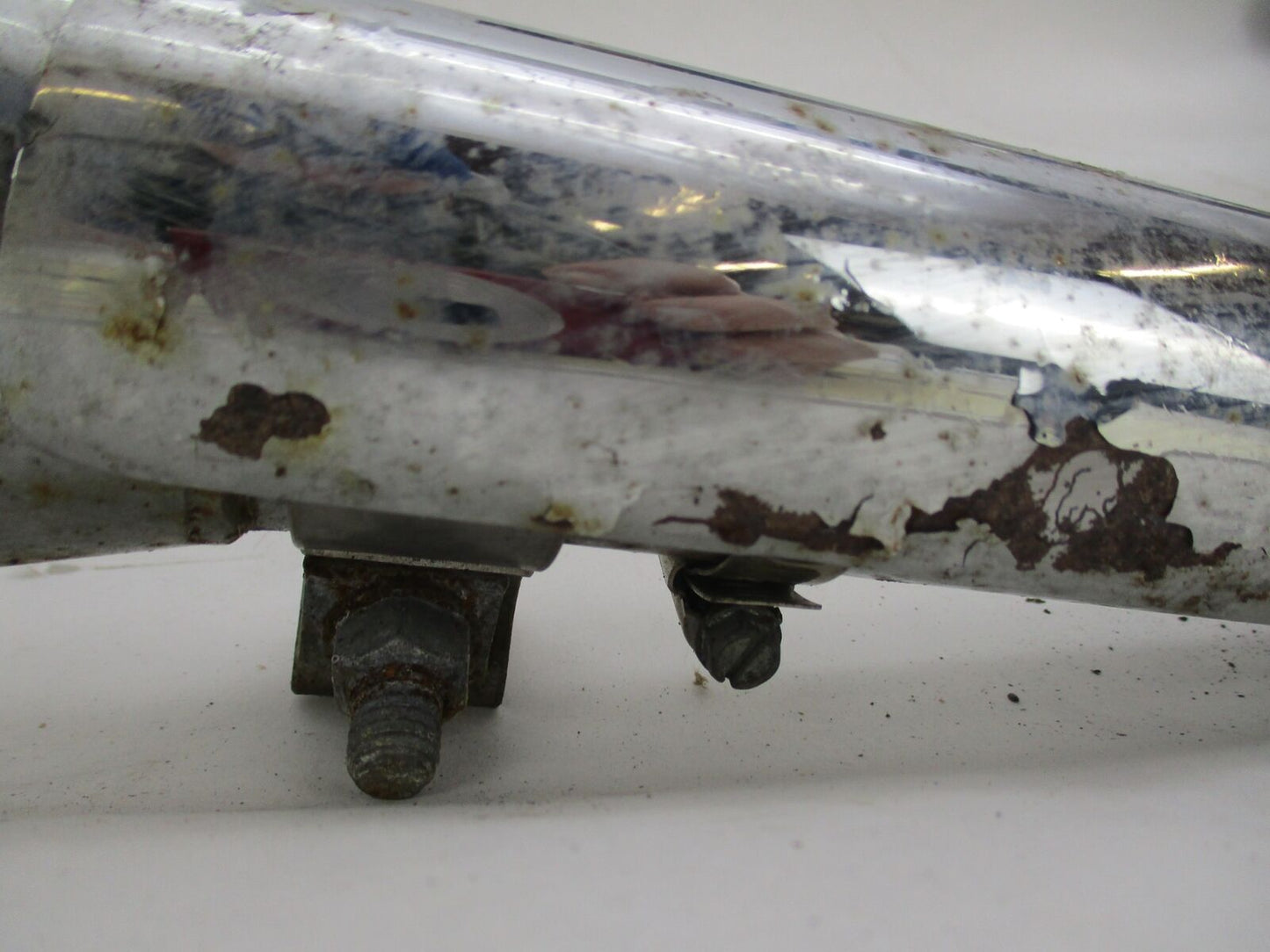 Harley Davidson Genuine Softail Stock Front Exhaust Header & Muffler 65896-95