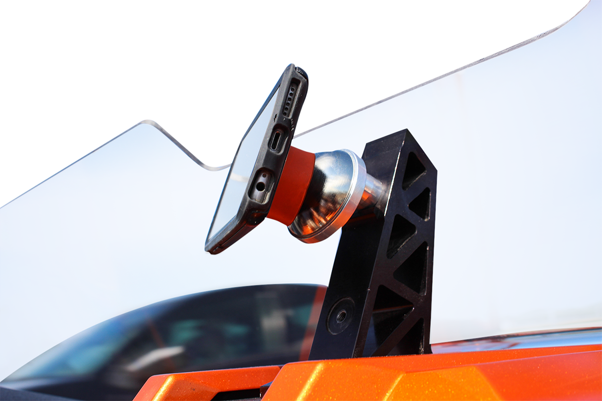 Klock Werks iOMount Handlebar Mount for Slingshot Black 51238R