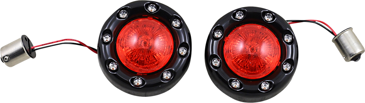 Custom Dynamics ProBEAM Bullet Ringz 1156 Rear Turn Signals PB-BR-RR 56-BR