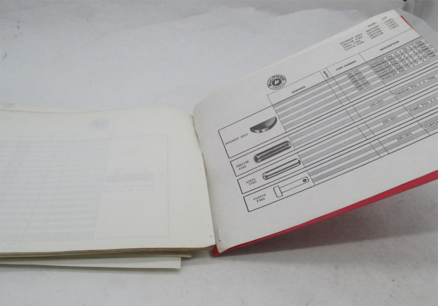 Bultaco Original Factory 115-152 Series 5 Speed Parts Catalog Book