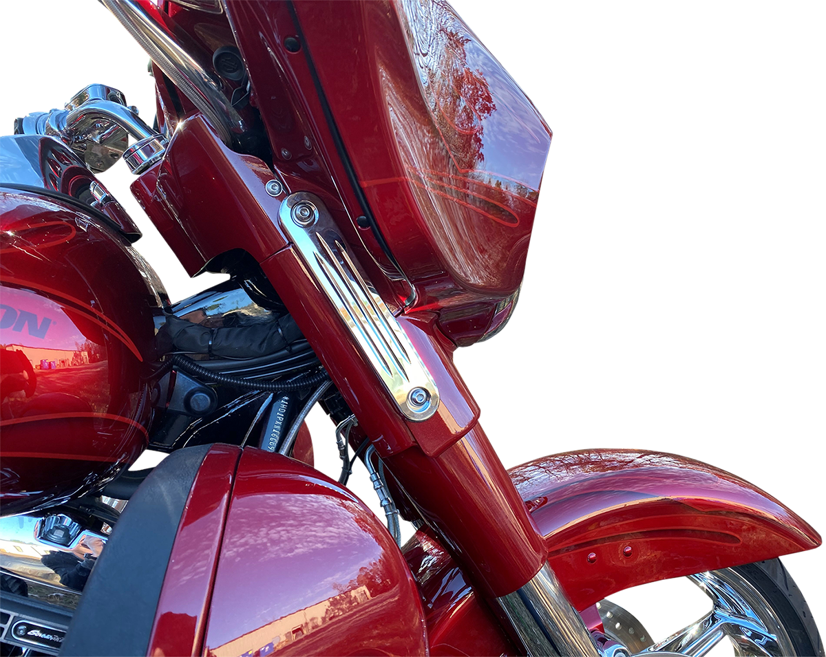 Custom Dynamics ProBEAM Dynamic Strips V2 Front Turn Signals Chrome PB-DS2-14-C