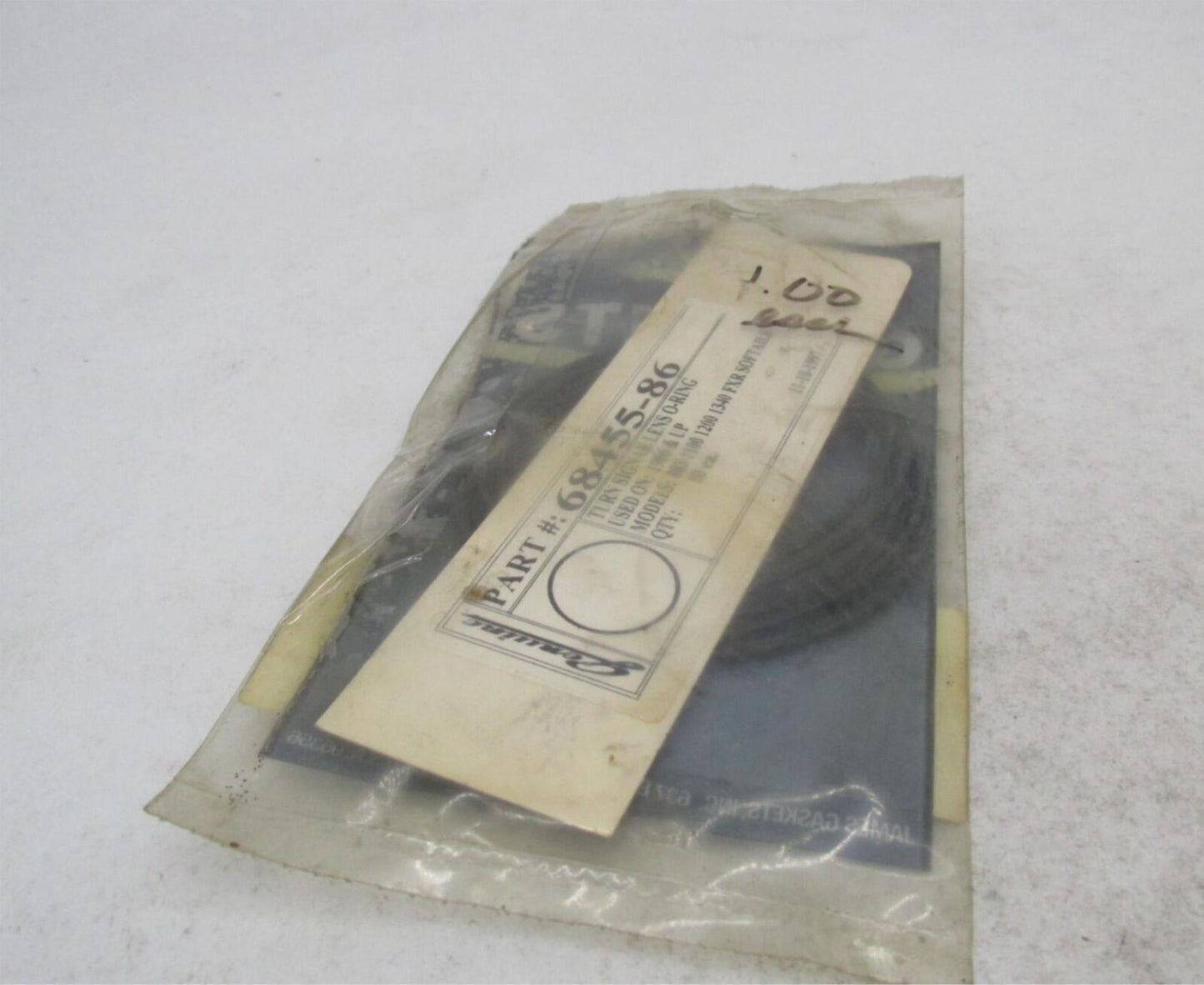 Lot of 8 Harley Davidson James Gaskets Turn Signal Lens O-Rings 68455-86
