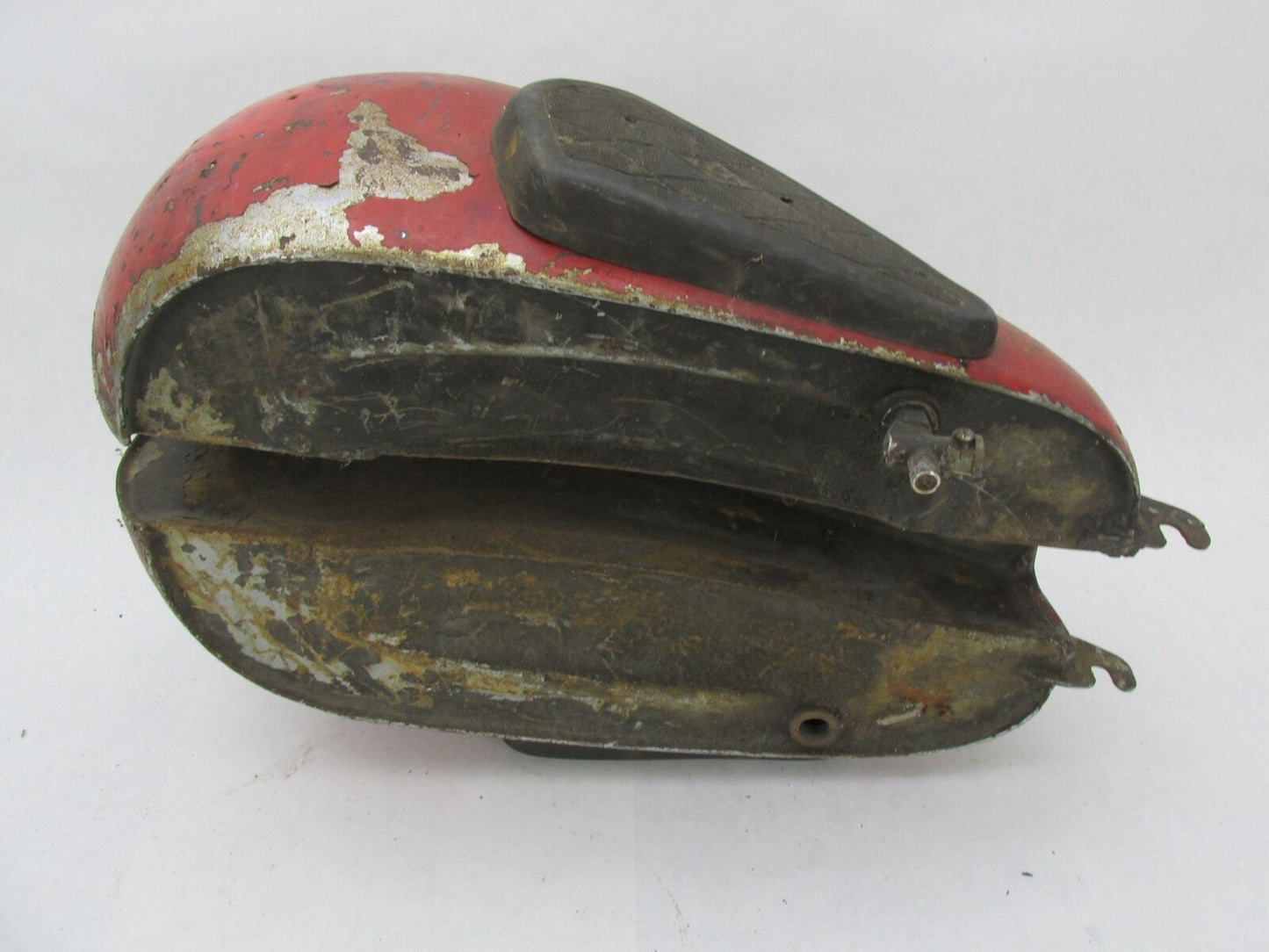 Vintage BSA British Motorcycle Red Gas Fuel Petrol Tank