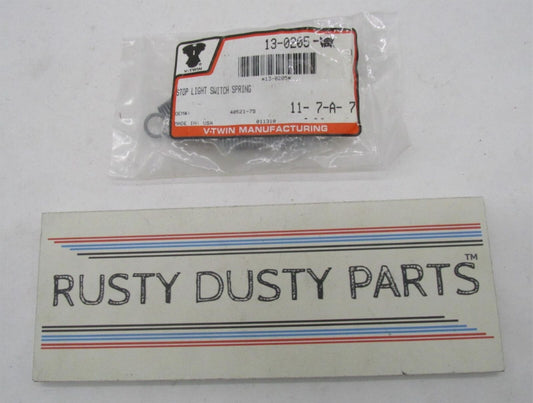 Lot of 4 Harley V-Twin Tail Lamp Stop Light Switch Springs 13-0205 40521-75
