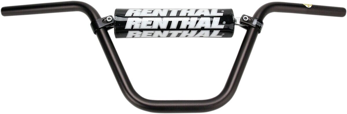 Renthal 7/8in. Mini Racer Handlebar 50cc Playbike Bar Bend - Black 79701BK08219