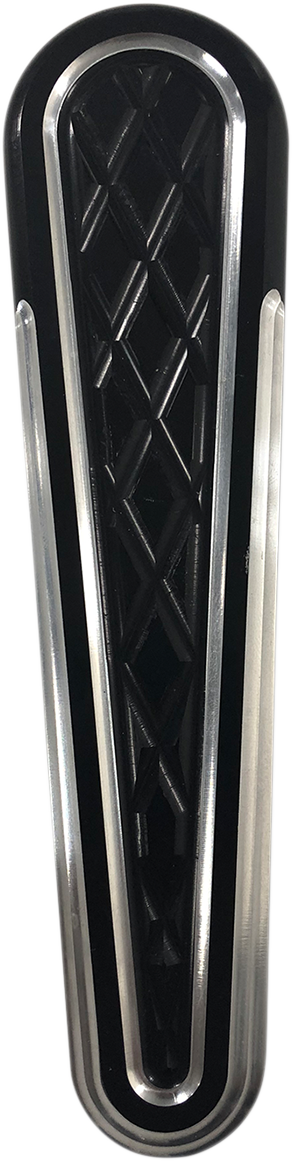 EDDIE TROTTA DESIGNS Dash Panel Insert Black Anodized TC-109B