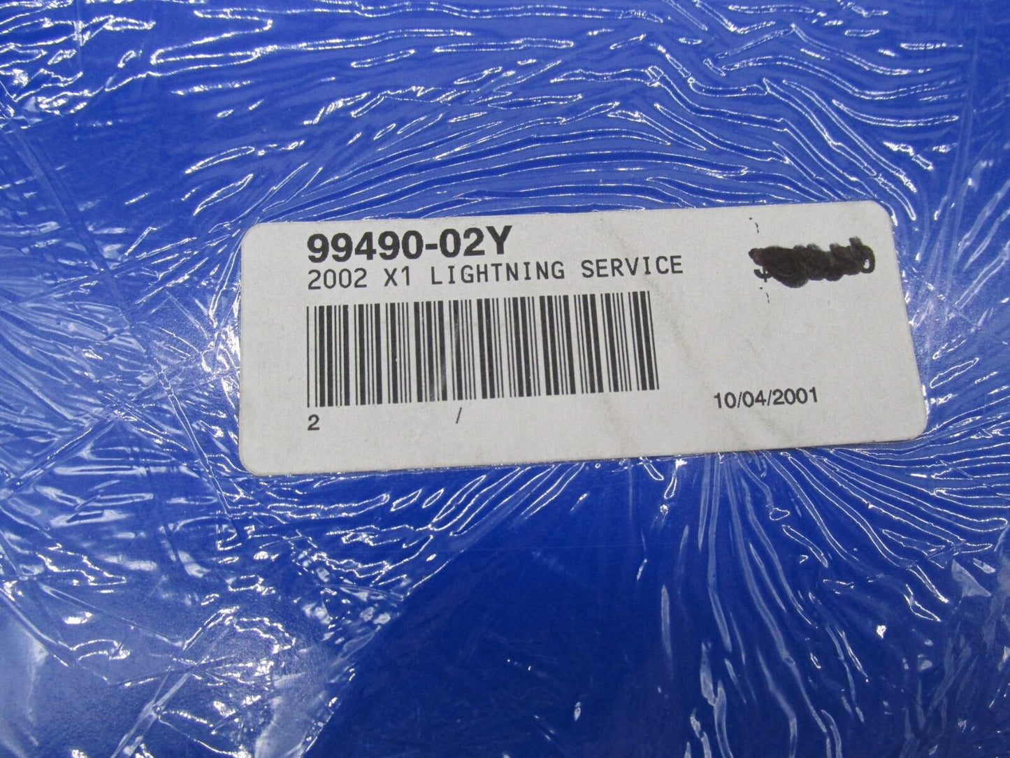 Buell NOS Sealed Official Factory 1997 Lightning X1 Service Manual 99490-02Y