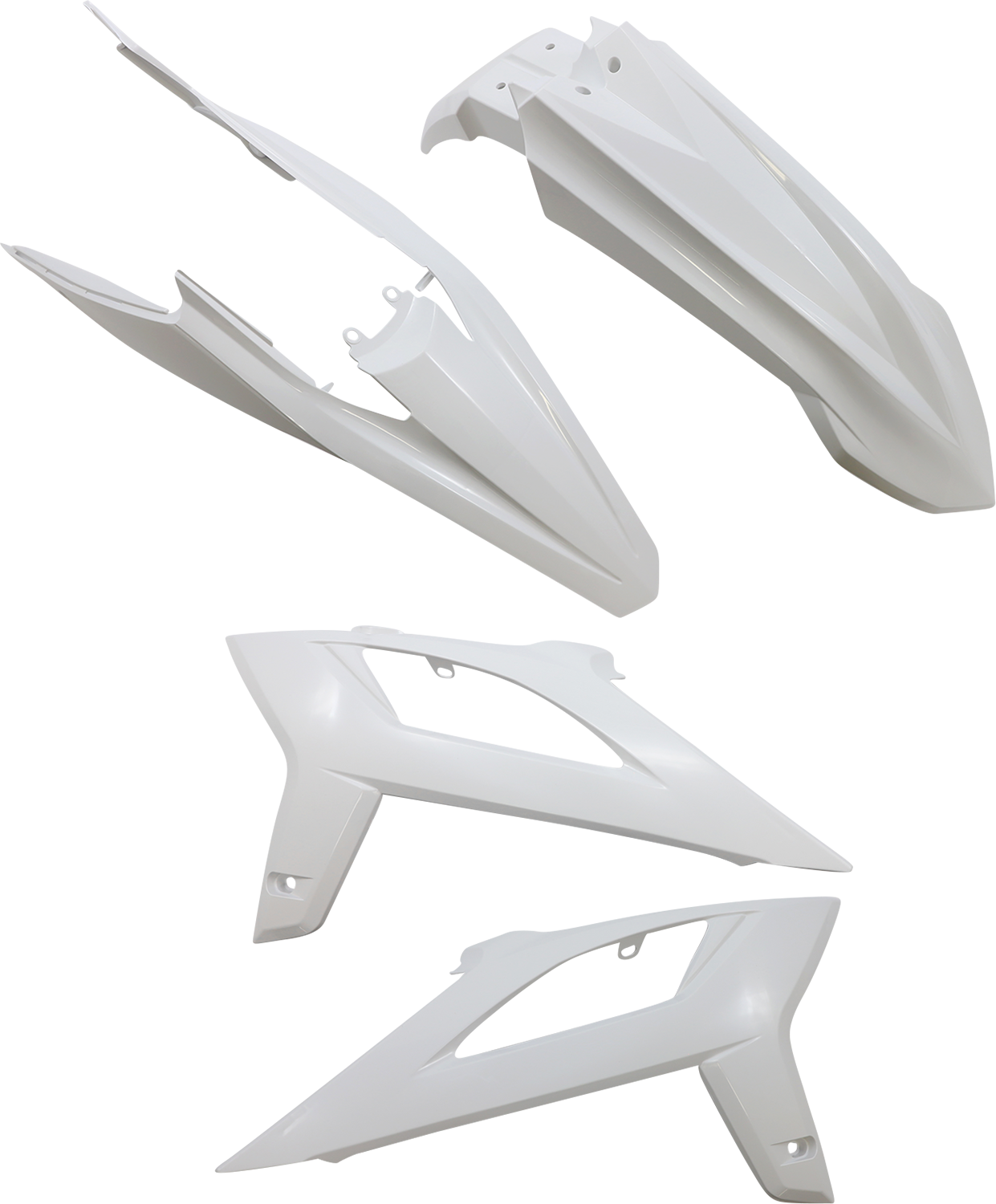Acerbis Standard Body Replacement Plastic Kit White 2936270002
