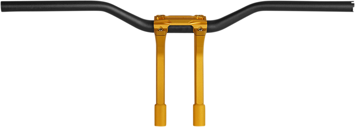Performance Machine Handlebar Assembly Gold Ops 0208-2186M-SMG