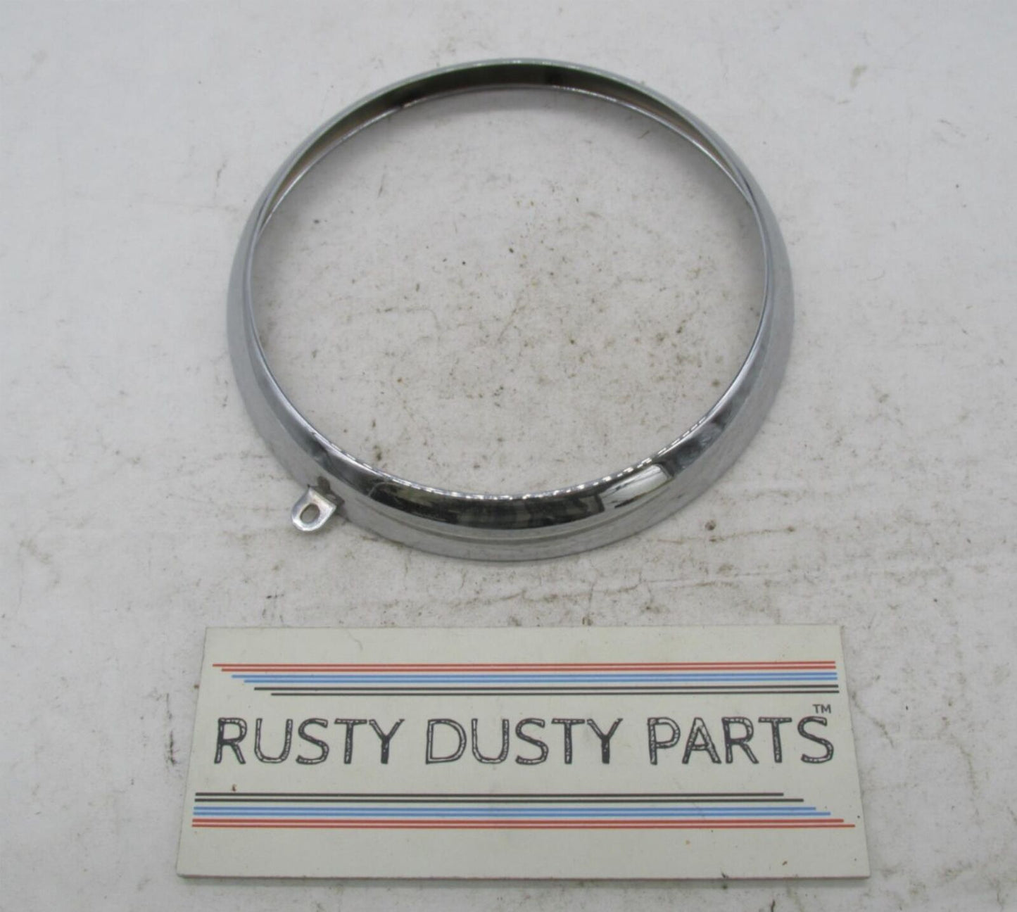 Harley Davidson Genuine Evo Softail 7.5" Chrome Headlight Trim Ring 68051-08