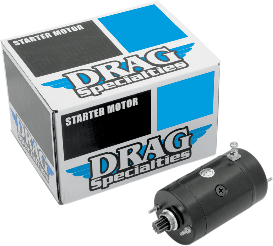 Drag Specialties High Torque Starter (Hitachi) - Black 2110-0225