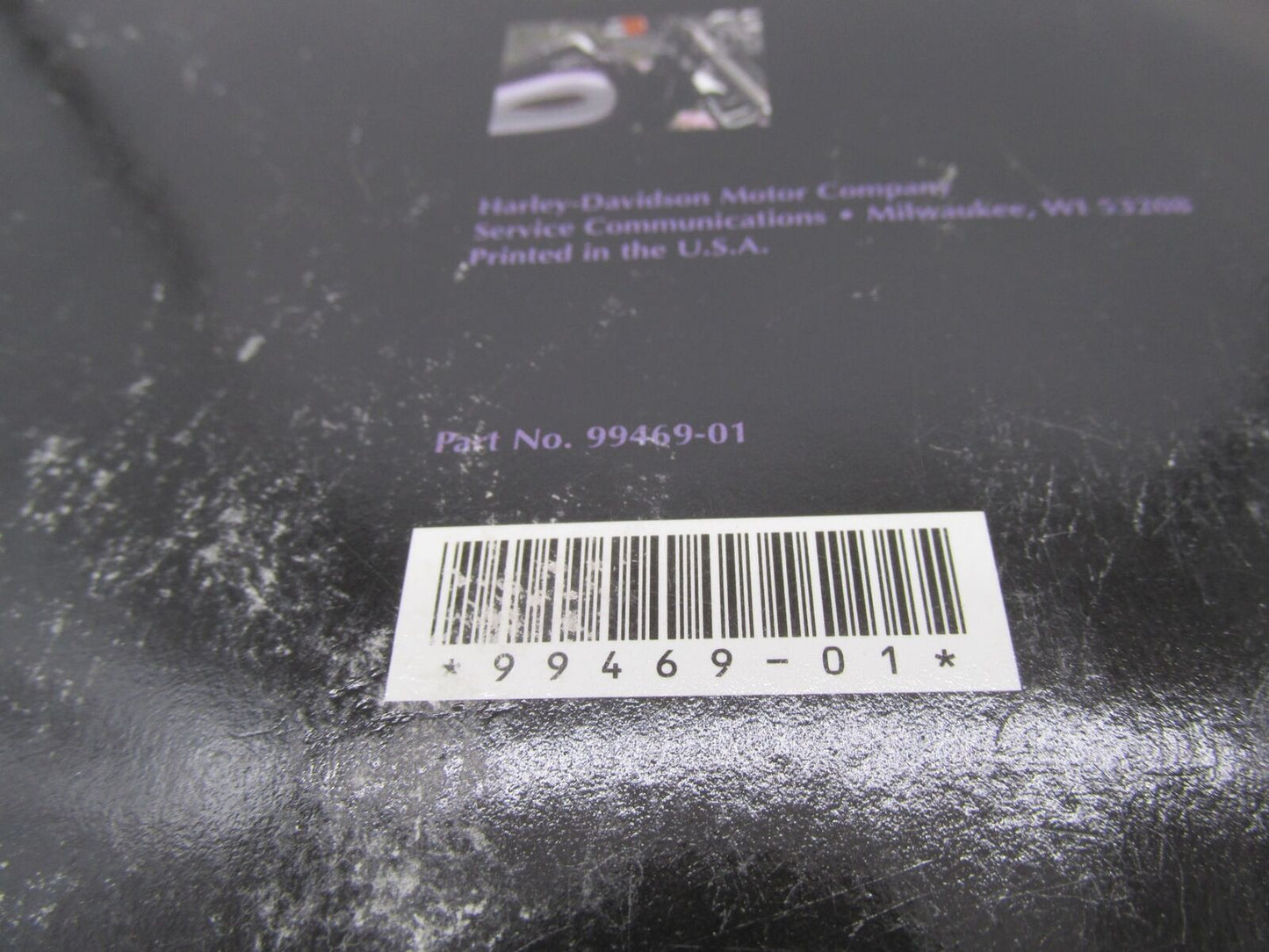 Harley-Davidson Official Factory 2001 Softail Owner's Manual Book 99469-01