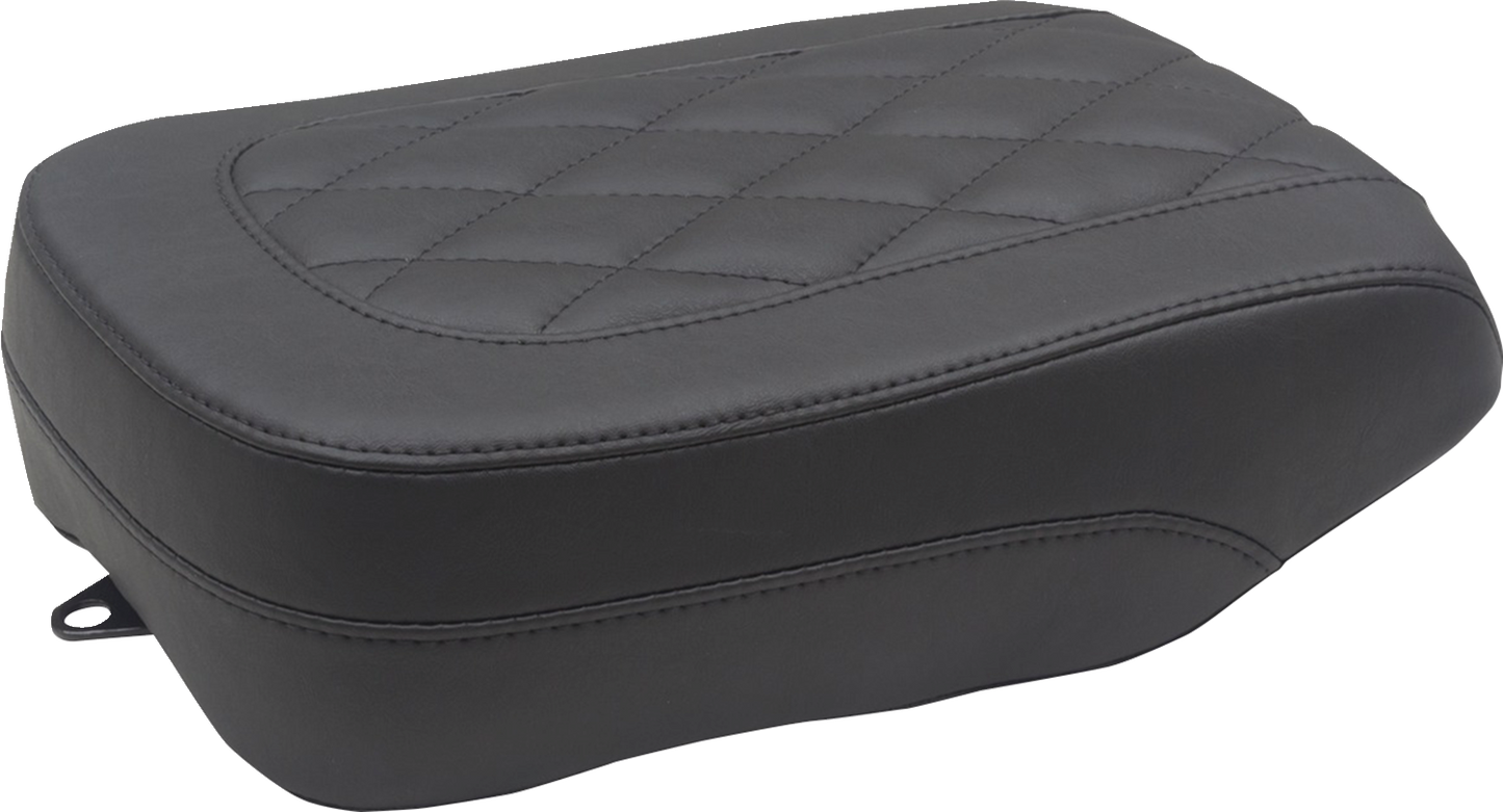 Mustang Squareback Passenger Seat Black - Diamond Stitch 76431